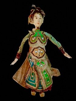 Opera Puppet 2, Southern China, ca. 1920's