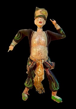 Opera Puppet 3, Southern China, ca. 1920's