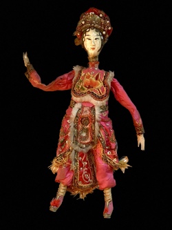 Opera Puppet 1, Southern China, ca. 1920's