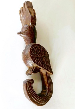 Antique quetzal slingshot 1