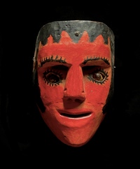 Red-faced Español mask